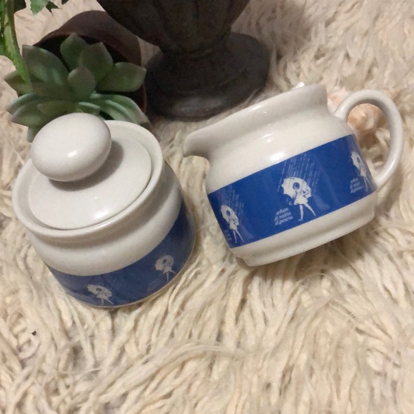 Vintage Morton Salt-Sugar & Creamer Set-NEW - Picture 2 of 10